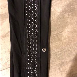 lululemon high waist legging with side detail